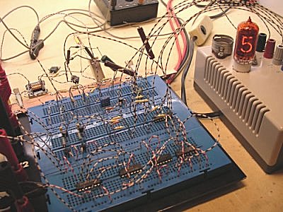 NIXIE I, NIXIE clock using six ZM1030 tubes.